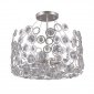 KRYSZTAŁOWA LAMPA SUFITOWA ITALUX NARDO PNPL-33064-5-CH.S PLAFON Z KRYSZTAŁKAMI 