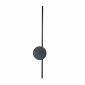 Nowoczesna lampa ścienna kinkiet LED listwa czarna minimalistyczna JAVA II BLACK 1439 TK-Lighting 