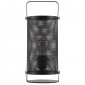 Lampa Stołowa Siatka Czarna Loft BAPUZ LE43430 LUCES EXCLUSIVAS 