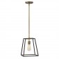 Lampa wisząca Fulton 1 źródło światła industrialna minimalistyczna odsłonięta żarówka HK-FULTON-P HINKLEY 
