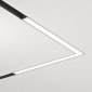 Ścieżka świetlna listwa LED do szynoprzewodu magnetycznego aluminium czarny Basis MAYTONI TR042-2-24W3K-1 
