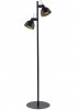 Lampa Stojąca Loftowa Czarno Złota MARS 50266 SIGMA 