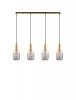 Nowoczesna lampa wisząca LED poczwórna minimalistyczna QUERISA LE45217 Luces Exclusivas 