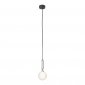 Lampa Wisząca Chrom Nowoczesna Biała Kula ERO I CROMO C OR84986 ORLICKI DESIGN 