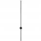 NOWOCZESNY CZARNY KINKIET LINIOWY CZARNA LISTWA LED TUNJA LE42606 LUCES EXCLUSIVAS 