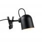 Lampa Biurkowa Półkowa Na Klips Czarna ANGLE 2220362003 NORDLUX 