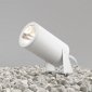 Nowoczesne oświetlenie zewnętrzne LED aluminium biały regulowana tuba Bern MAYTONI O050FL-L30W3K 
