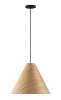 Lampa wisząca drewniana stożkowa boho rystykalna industrialna nad stół do salonu sypialni BRONTILA LE45383 Luces Exclusivas 