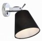 ABAŻUROWY KINKIET ŚCIENNY DO SYPIALNI LIGHT PRESTIGE BALI LP-5031/1W BK 