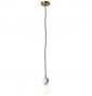 Lampa Wisząca Bilo II PL0137 Yaskr biały marmur G9 