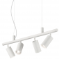 LAMPA WISZĄCA LISTWA DYNAMITE SP4 IDEAL LUX 231372 BIAŁE KIERUNKOWE REFLEKTORY 