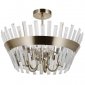 Lampa Wisząca Kryształowa Brąz Antyczny ALTOYA PND-22450-5-ABR ITALUX 