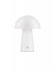Lampka stołowa nocna LED biała grzybek designerska nowoczesna ściemnialna CASTORO LE45585 Luces Exclusivas 