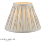 Klosz Abażur 40cm LAURA ASHLEY Fenn Silk Silver DAR LIGHTING LA3603393-Q (Abażur- Bez Podstawy) 