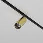 Ścieżka świetlna lampa szynowa regulowana LED aluminium czerń i mosiądz Focus LED MAYTONI TR032-4-5W3K-M-DS-BB<br />S 