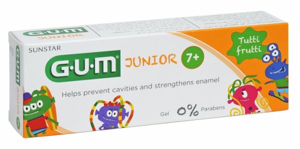 Pasta do zębów junior dla dzieci od 7 do 12 lat 50ml - producent Sunstar Gum USA