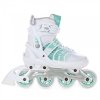 Rolki Raven Crystal (white/mint)