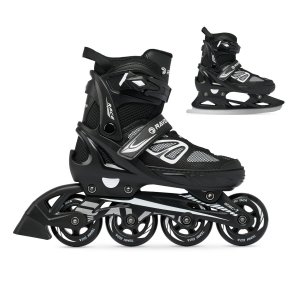 Rolki z wymienną płozą Raven Advance (black)