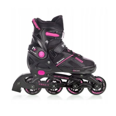 Rolki Raven Pulse (black/fuchsia)
