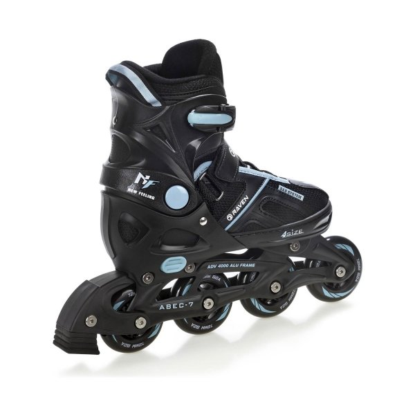 Rolki Raven Pulse (black/cyan)