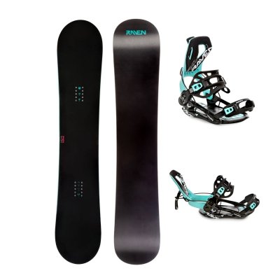 Deska Raven Pure Mint z wiązaniami Raven FT360 Mint