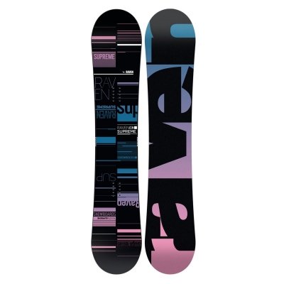 Deska snowboardowa Raven Supreme Black 2025 