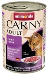Animonda Carny Adult Wołowina + Jagnięcina puszka 400g