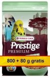 Versele-Laga Prestige Budgies Premium papużka falista 880g (800g+80g gratis)
