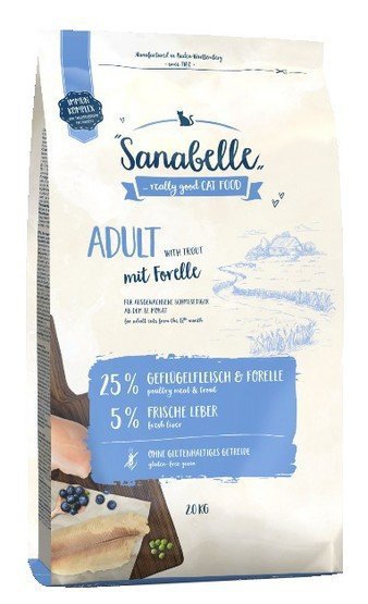 Sanabelle Adult z pstrągiem 400g