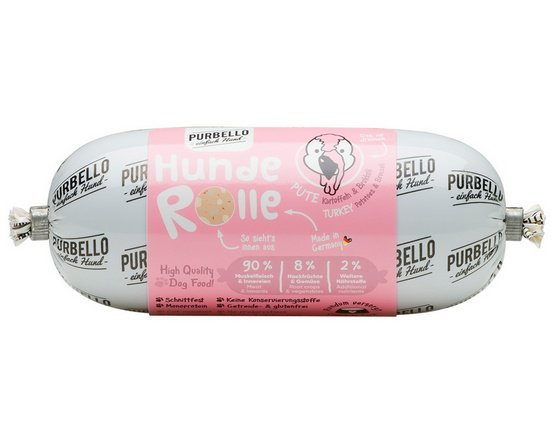Purbello Dog Kiełbaska Treningowa Monobiałkowa Indyk 200g