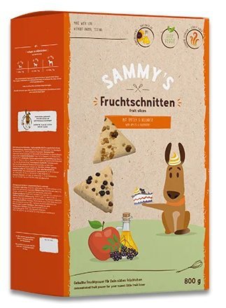 Sammy&#039;s Fruit Slices Owocowe Trójkąty 800g