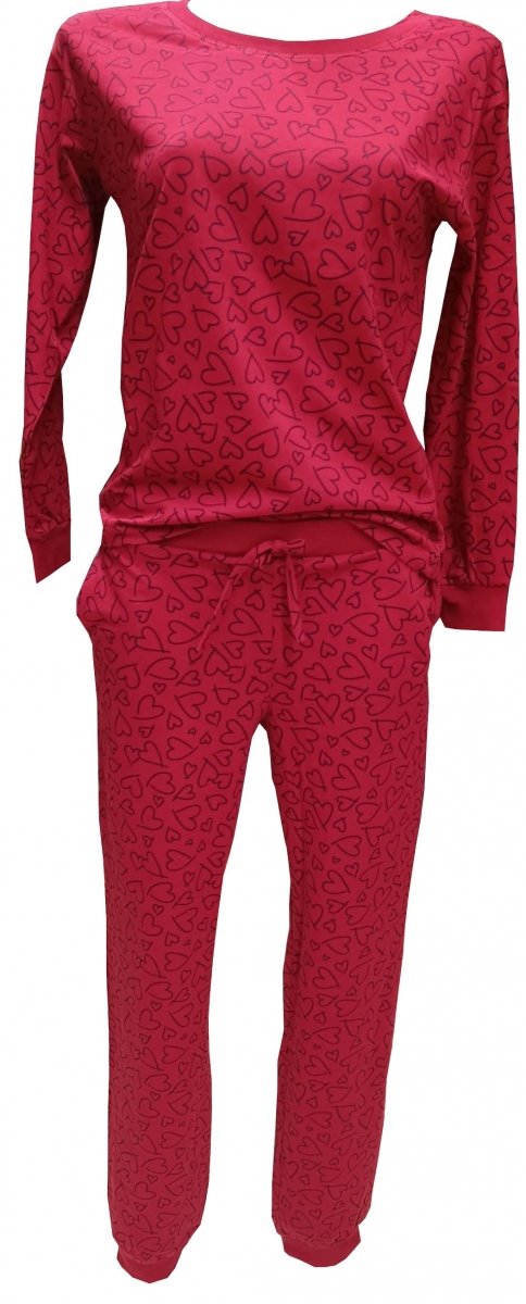 MUZZY Piżama damska SERCA  R: