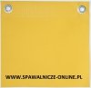 KURTYNA ZBROJONA OPEN WELD SOLID HD CZARNA, ŻÓŁTA, NIEBIESKA 1950X2200 mm (szer.x wys.)