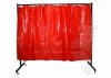 Parawan spawalniczy z kurtynami foliowymi OPEN WELD SOLID 2100x1900 mm
