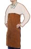 WELDAS-Lava Brown™ skórzany fartuch spawalniczy z dwoiny bydlęcej dopinany do bolerka 44-7828