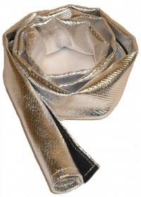 Osłona na wiązkę przewodów ULTRA ALUMINIZOWANA PREOX zapinana na rzep. (średnice 35, 50,100 mm) 