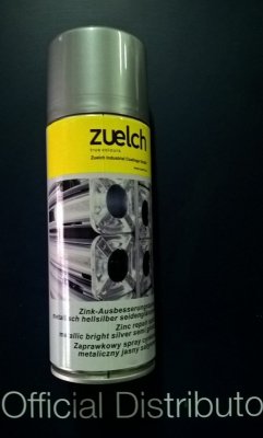 Zaprawkowy spray cynkowy ZUELCH 400 ml (metaliczny jasny satynowy)