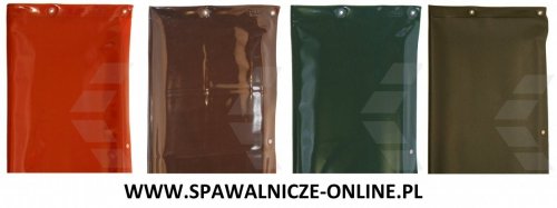 Parawan spawalniczy z kurtynami foliowymi OPEN WELD SOLID 2100x1900 mm