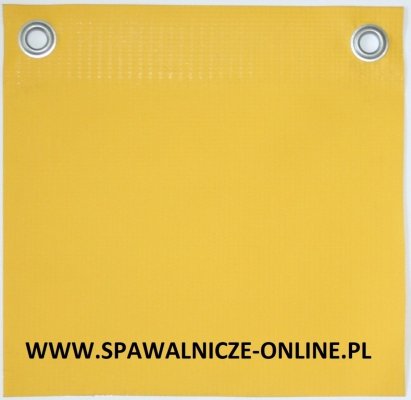KURTYNA ZBROJONA OPEN WELD SOLID HD CZARNA, ŻÓŁTA, NIEBIESKA 1950X1600 mm (szer.x wys.)