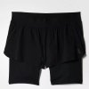 Adidas spodenki z getrami GYM 2 in Response Short Climalite AP9520