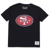 Mitchell & Ness t-shirt NFL Team Logo Tee San Francisco 49ERSS BMTRINTL1053-SF4BLCK
