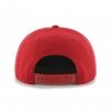 Brand `47 czapka z daszkiem New York Yankees Snapback Red No Shot Captain B-NSHOT17WBP-RD