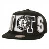 Mitchell & Ness czapka z daszkiem Varsity Bust Snapback Brooklyn Nets HHSS6461-BNEYYPPPBLCK