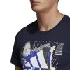 Adidas t-shirt męski Mh Badge of Sport Graph 2 DV3092