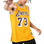 Mitchell & Ness koszulka męska Los Angeles Lakers NBA Swingman Jersey Lakers 1998 Dennis Rodman SMJYCP20064-LALGOLD98DRD