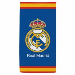 Real Madryt ręcznik plażowy junior 70x140 cm beach towel mikrofibra 181466