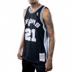 Mitchell & Ness koszulka męska NBA Swingman San Antonio Spurs Tim Duncan SMJYGS18208-SASBLCK98TDU