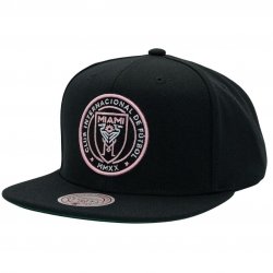 Mitchell & Ness czapka z daszkiem Snapback NBA Inter Miami 6HSSDHS8445-IMCBLCK