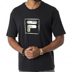 Fila t-shirt czarny Brindisi Dropped Shoulder Tee FAM0181.80001