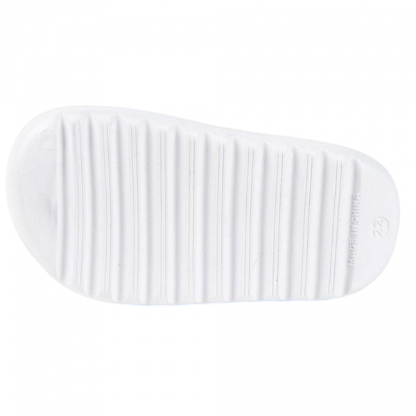 Real Madryt klapki sandały na rzep beach pool flip flops white eva 2300006792B